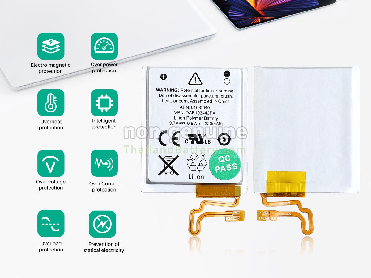 แบตเตอรี่สำหรับ Apple IPOD NANO 7