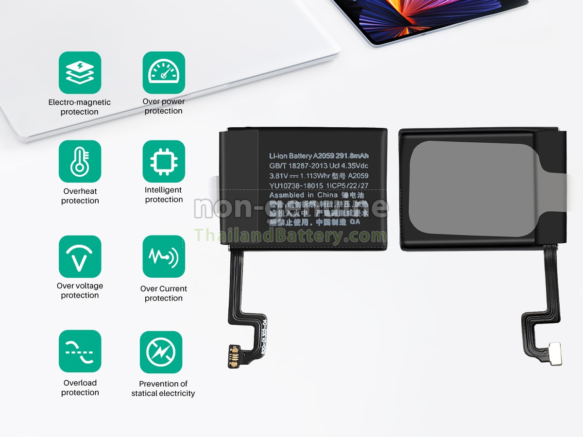 แบตเตอรี่สำหรับ Apple A2008 EMC 3228