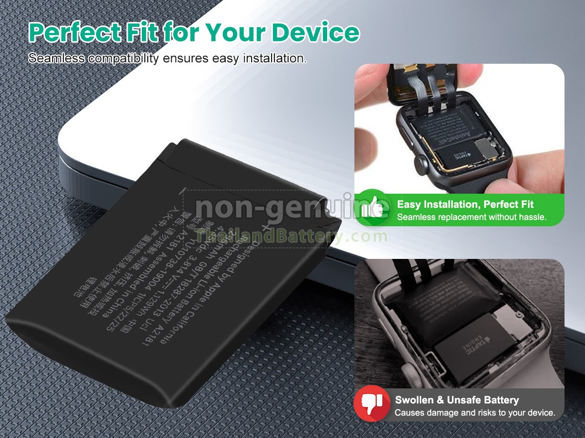 แบตเตอรี่สำหรับ Apple APPLE WATCH Series 5 CELLULAR 44MM