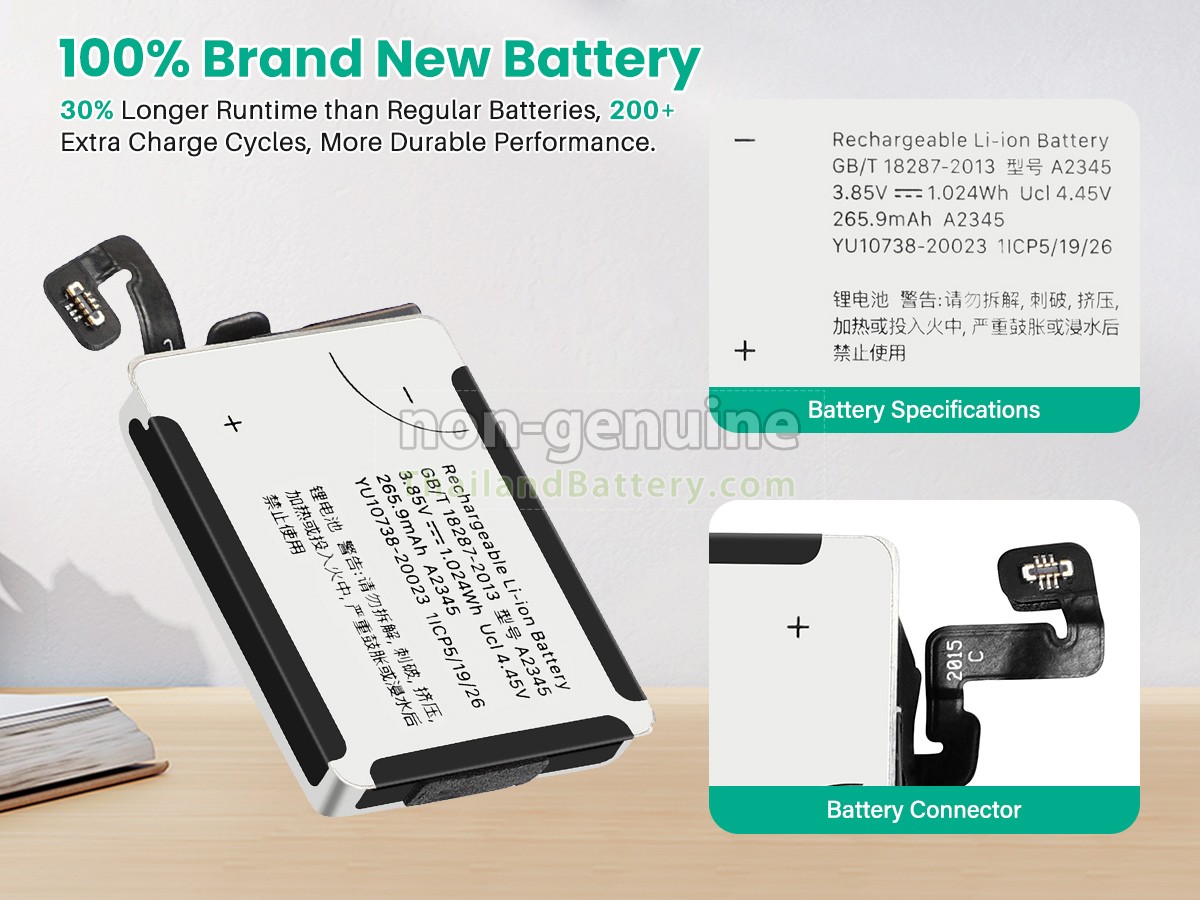 แบตเตอรี่สำหรับ Apple A2375 EMC 3481