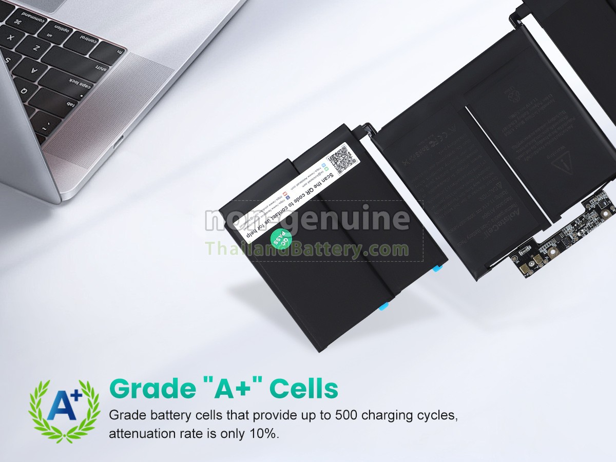 แบตเตอรี่สำหรับ Apple MacBook Pro 2.3 GHZ Core I5(I5-8259U) A1989(EMC 3214)