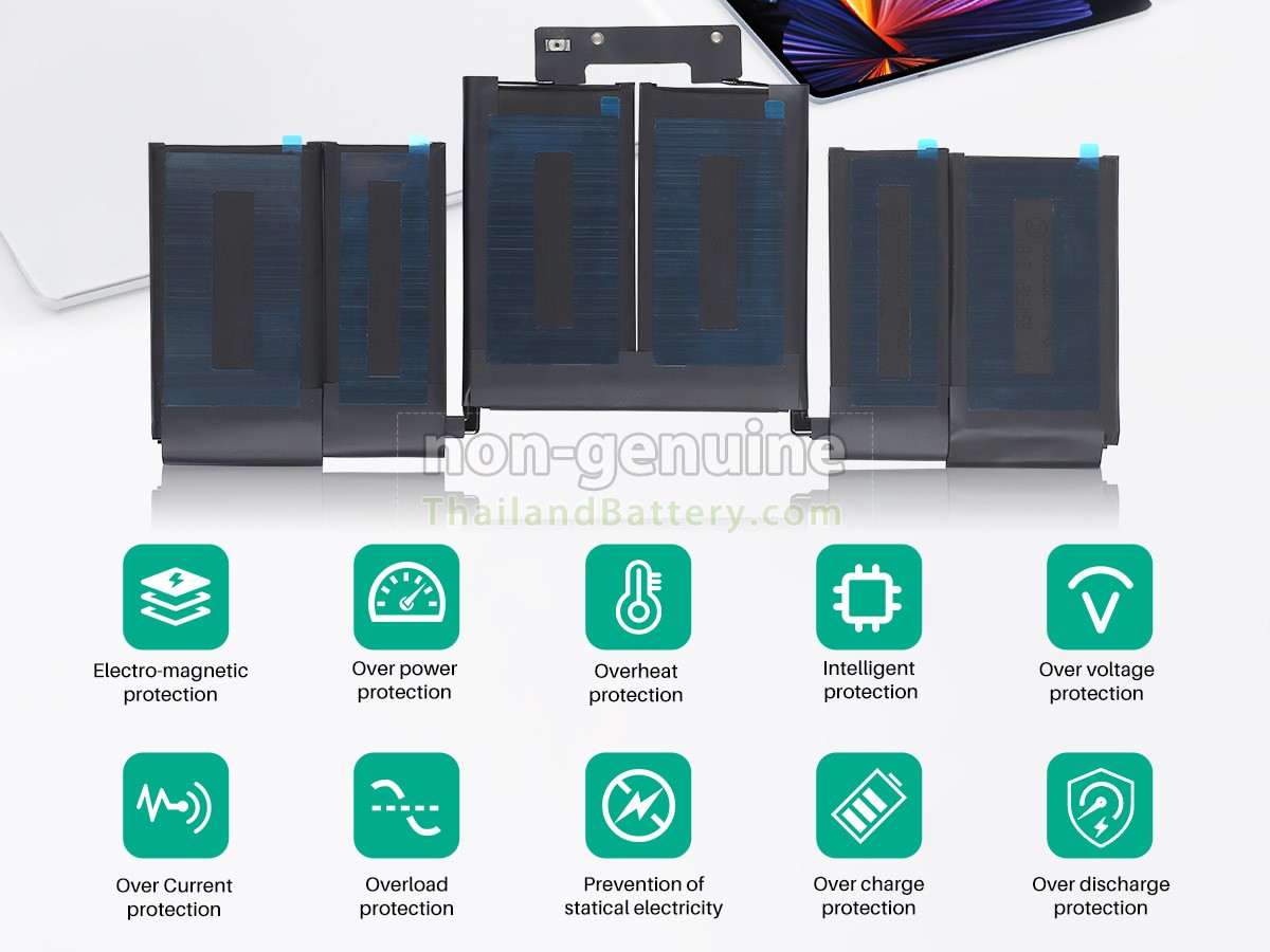 แบตเตอรี่สำหรับ Apple MacBook Pro 2.3 GHZ Core I5(I5-8259U) A1989(EMC 3214)