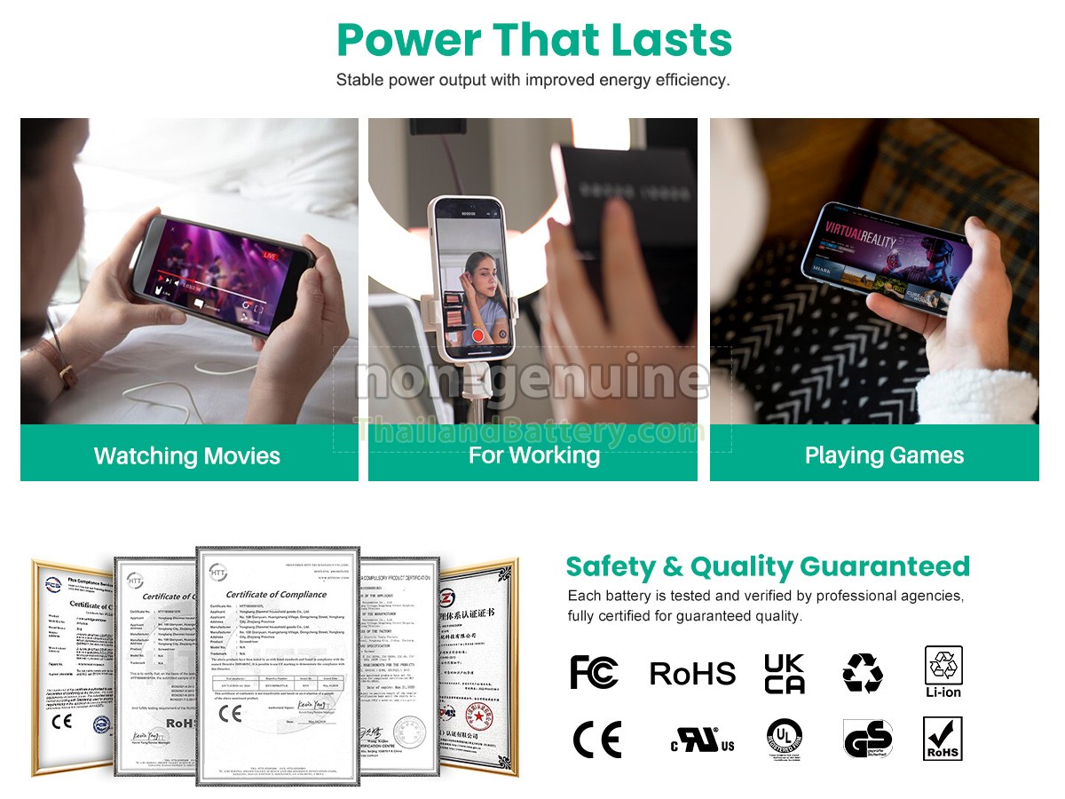 แบตเตอรี่สำหรับ Apple MKQP2