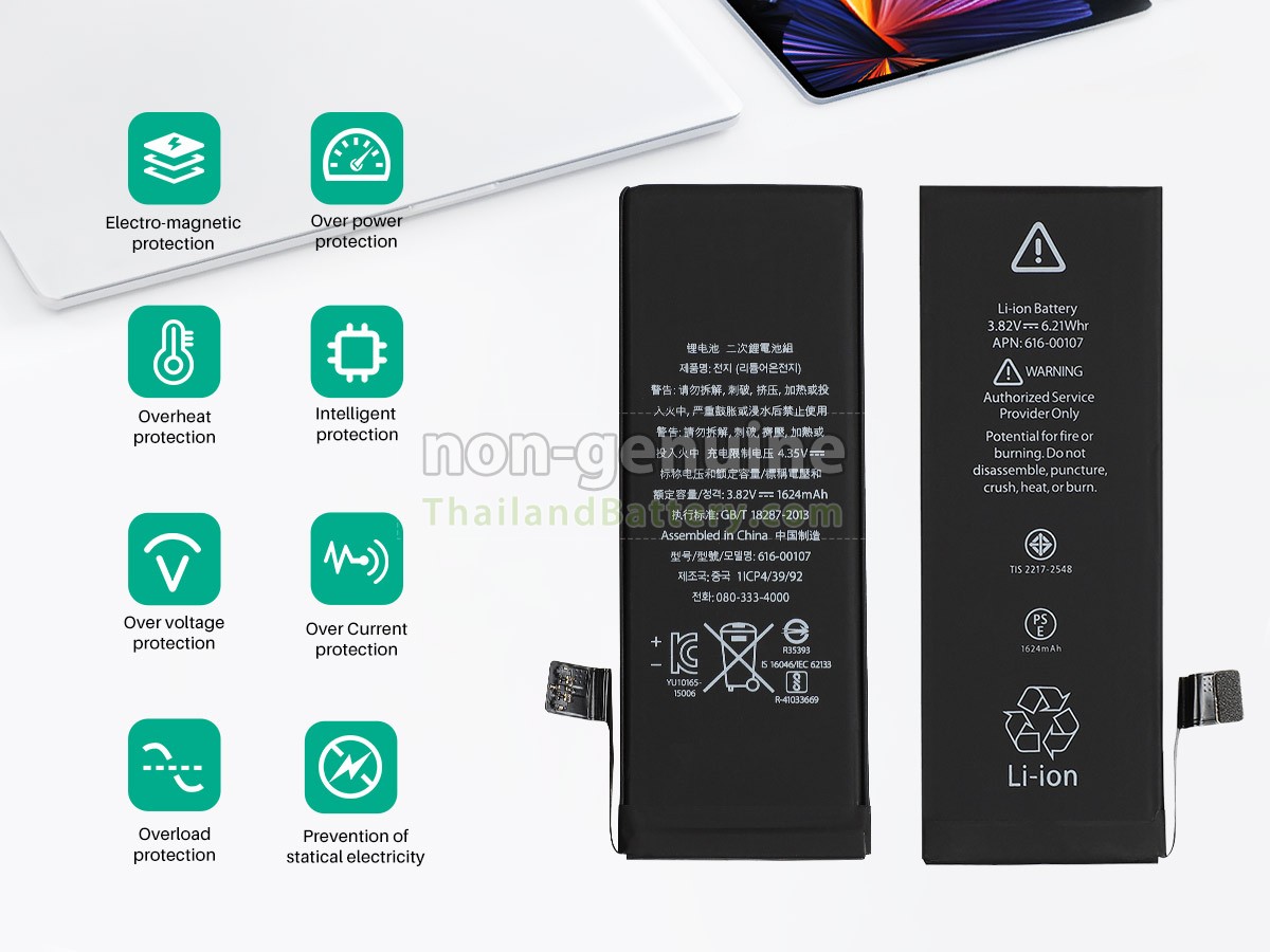 แบตเตอรี่สำหรับ Apple A1723