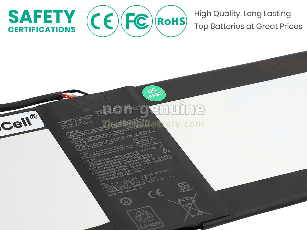 แบตเตอรี่สำหรับ Asus T303UA