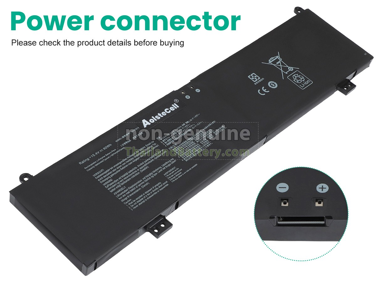 แบตเตอรี่สำหรับ Asus C41N2013(4ICP5/63/133)