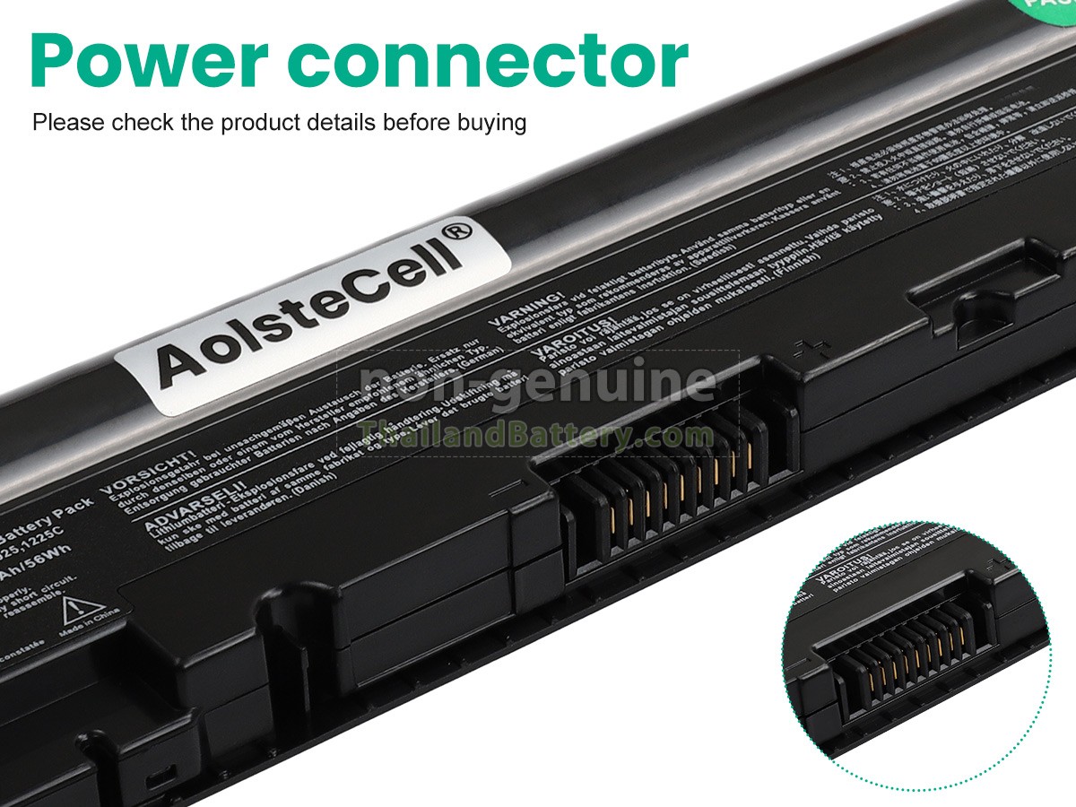 แบตเตอรี่สำหรับ Asus A31-1025