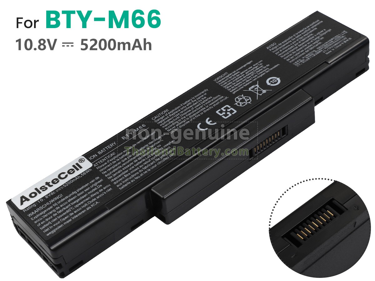 แบตเตอรี่สำหรับ Asus M51