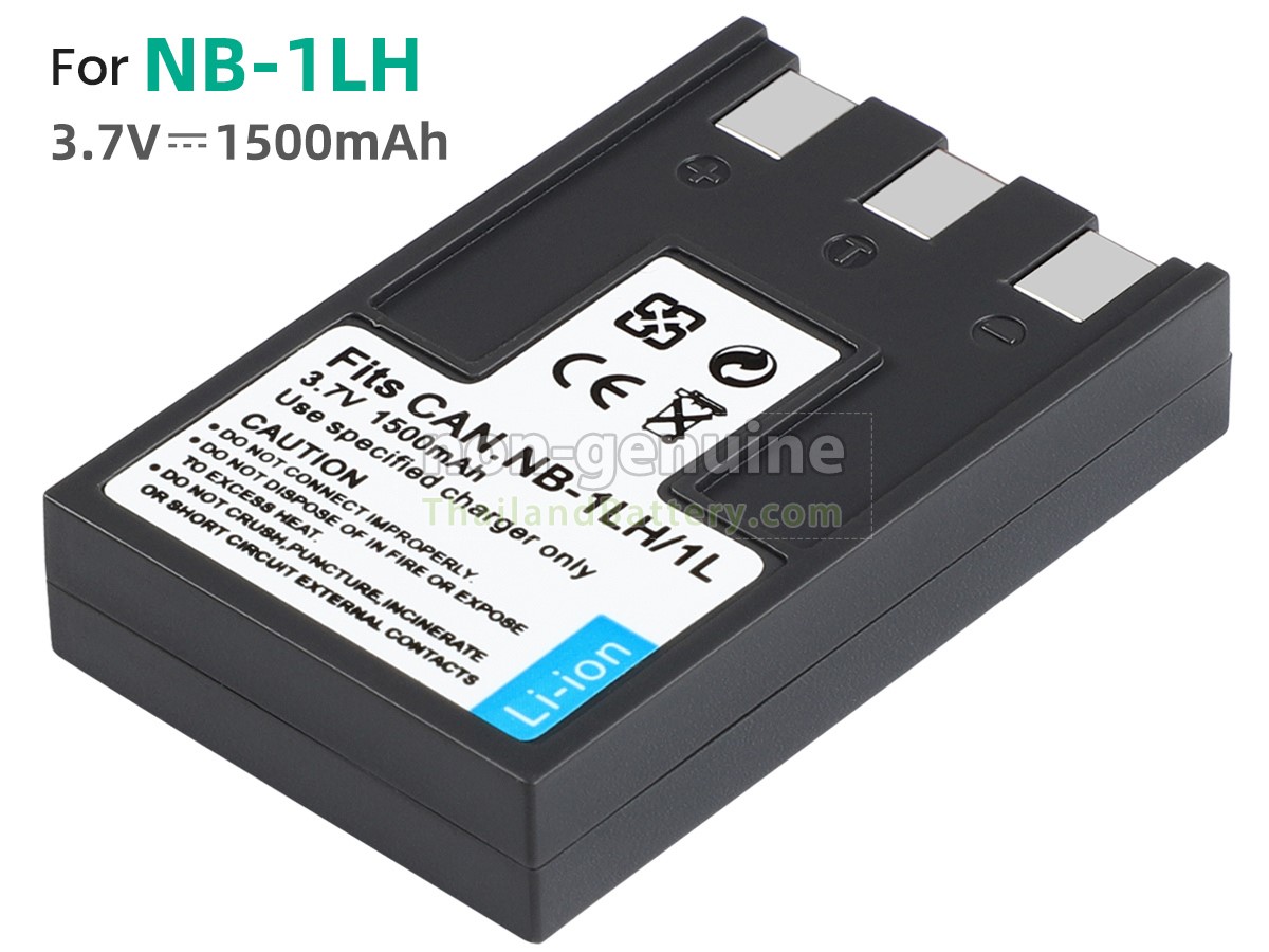 แบตเตอรี่สำหรับ Canon POWERSHOT S400