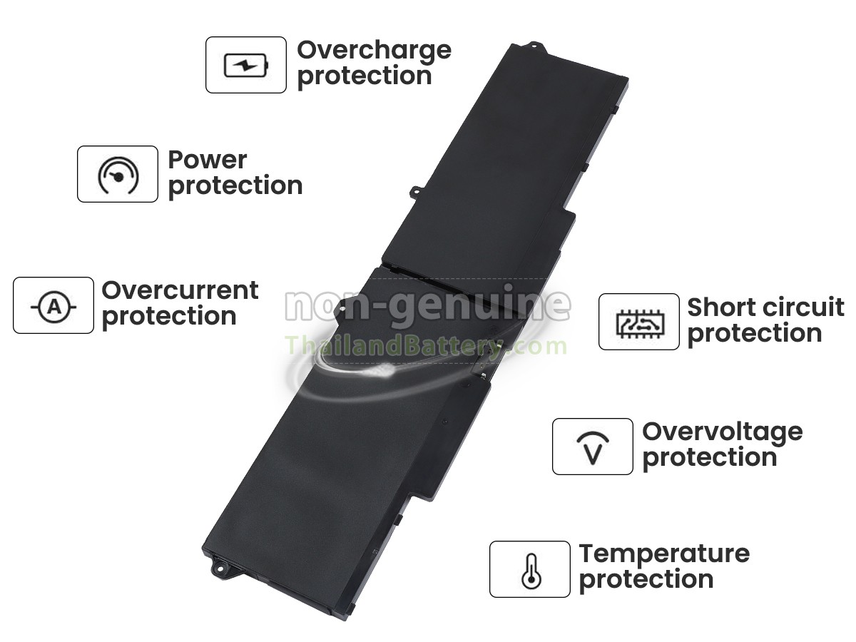 แบตเตอรี่สำหรับ Dell 9JRV0