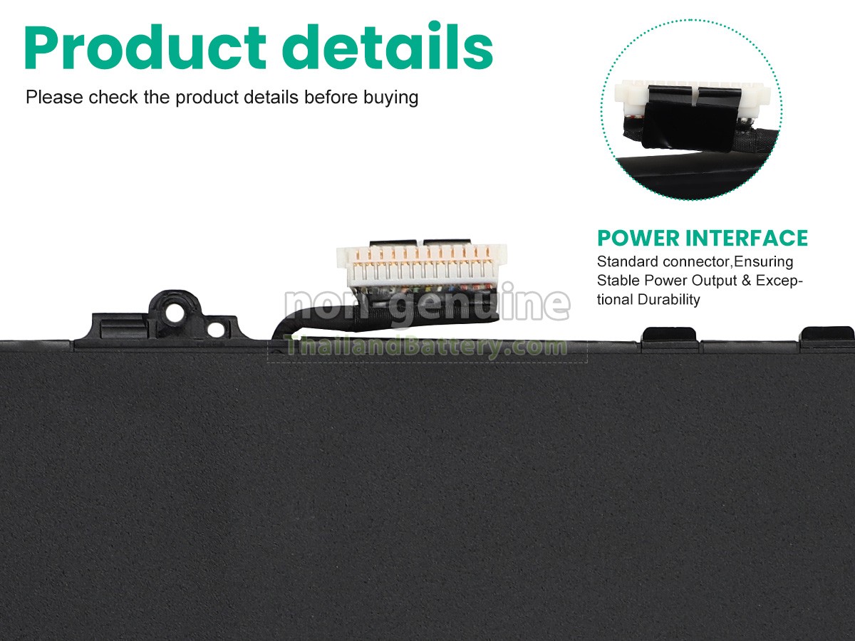 แบตเตอรี่สำหรับ Dell Latitude 9440 2-IN-1