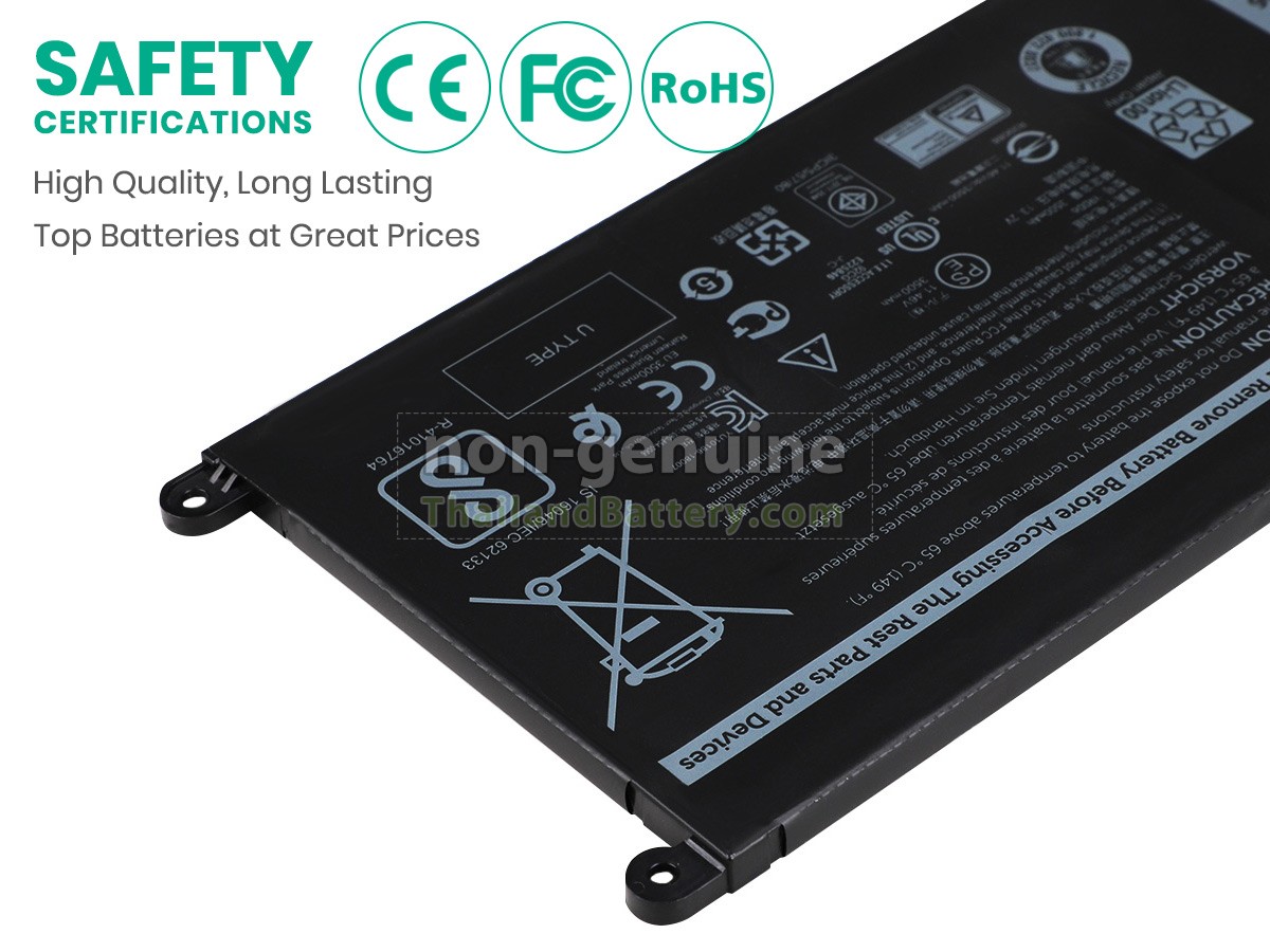 แบตเตอรี่สำหรับ Dell Inspiron 5482 2-IN-1