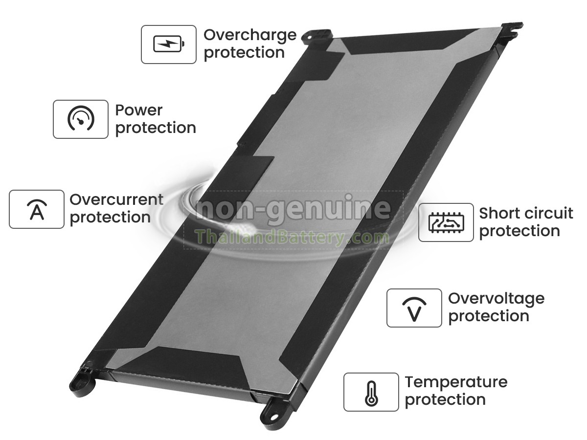แบตเตอรี่สำหรับ Dell Inspiron 5482 2-IN-1