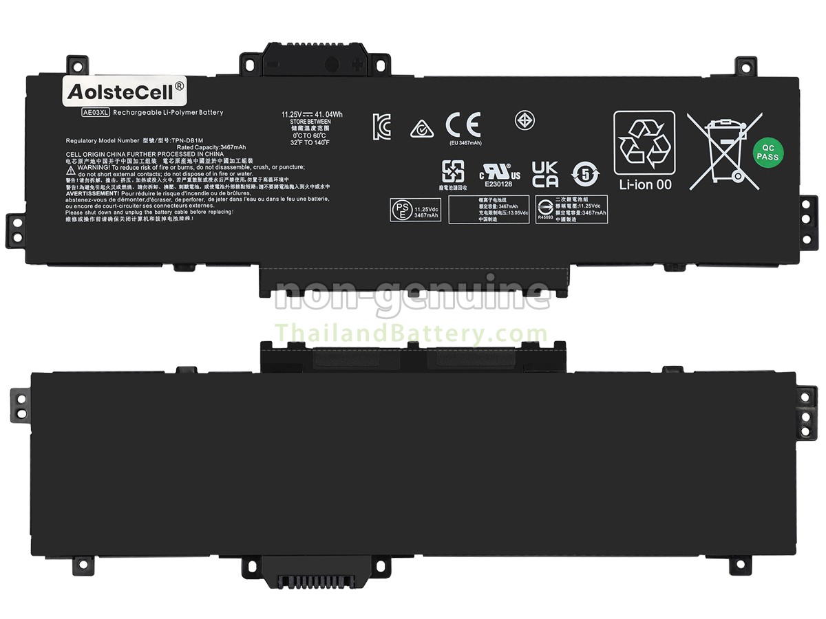 แบตเตอรี่สำหรับ HP AE03XL