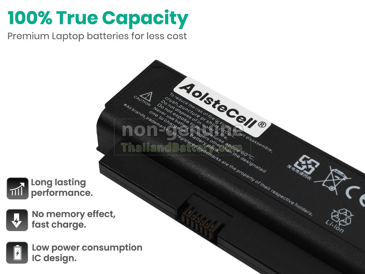 แบตเตอรี่สำหรับ Compaq HSTNN-DB77