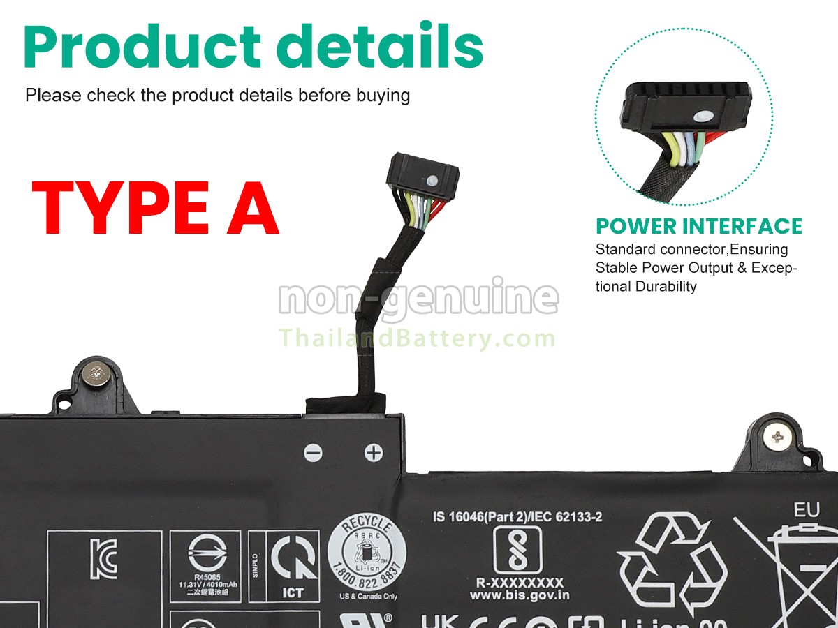 แบตเตอรี่สำหรับ Lenovo ThinkPad L16 GEN 1-21L7001LML