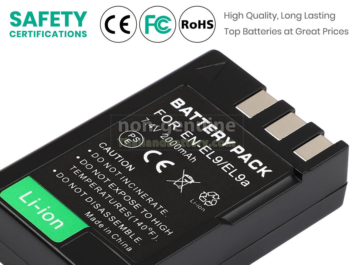 แบตเตอรี่สำหรับ Nikon D60