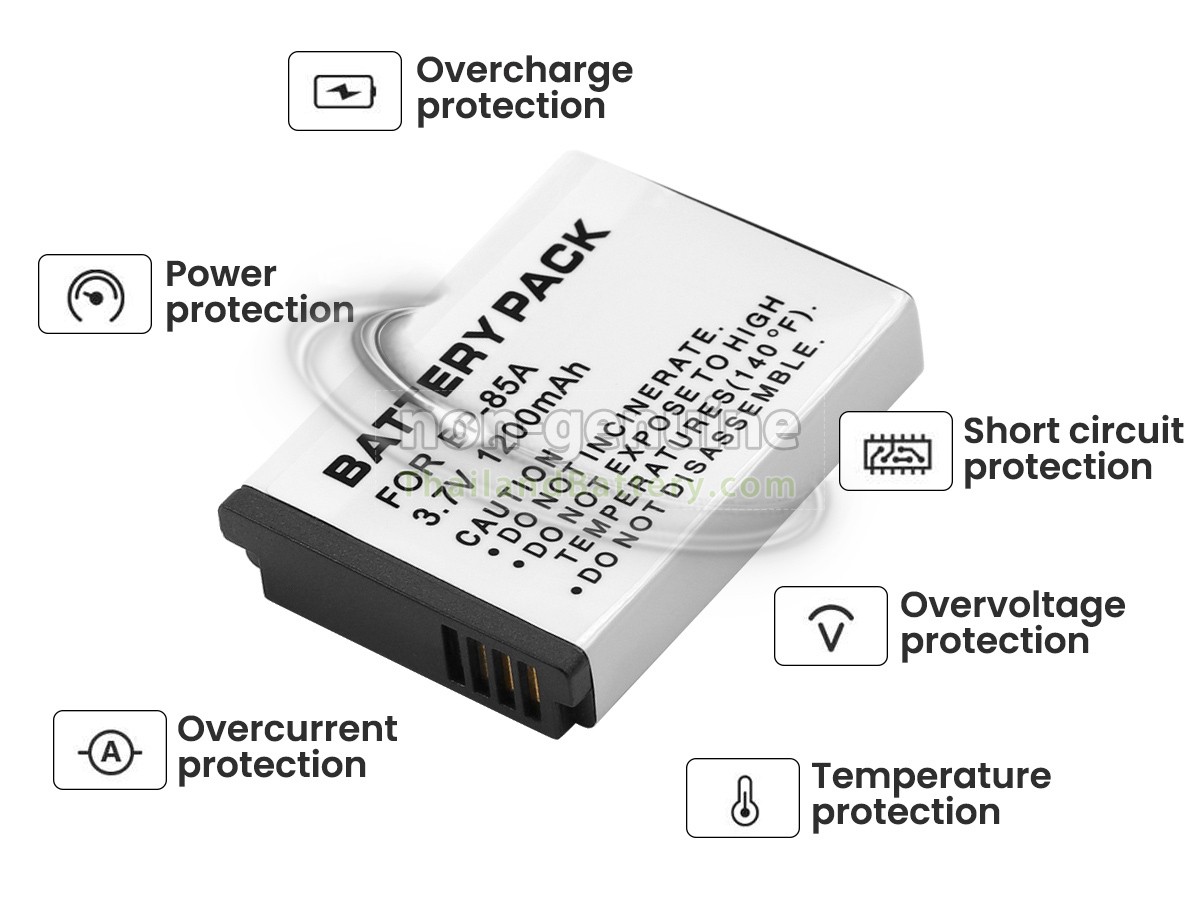 แบตเตอรี่สำหรับ Samsung IA-BP85A