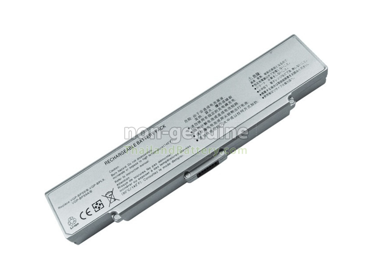 แบตเตอรี่สำหรับ Sony VAIO VGN-CR205E