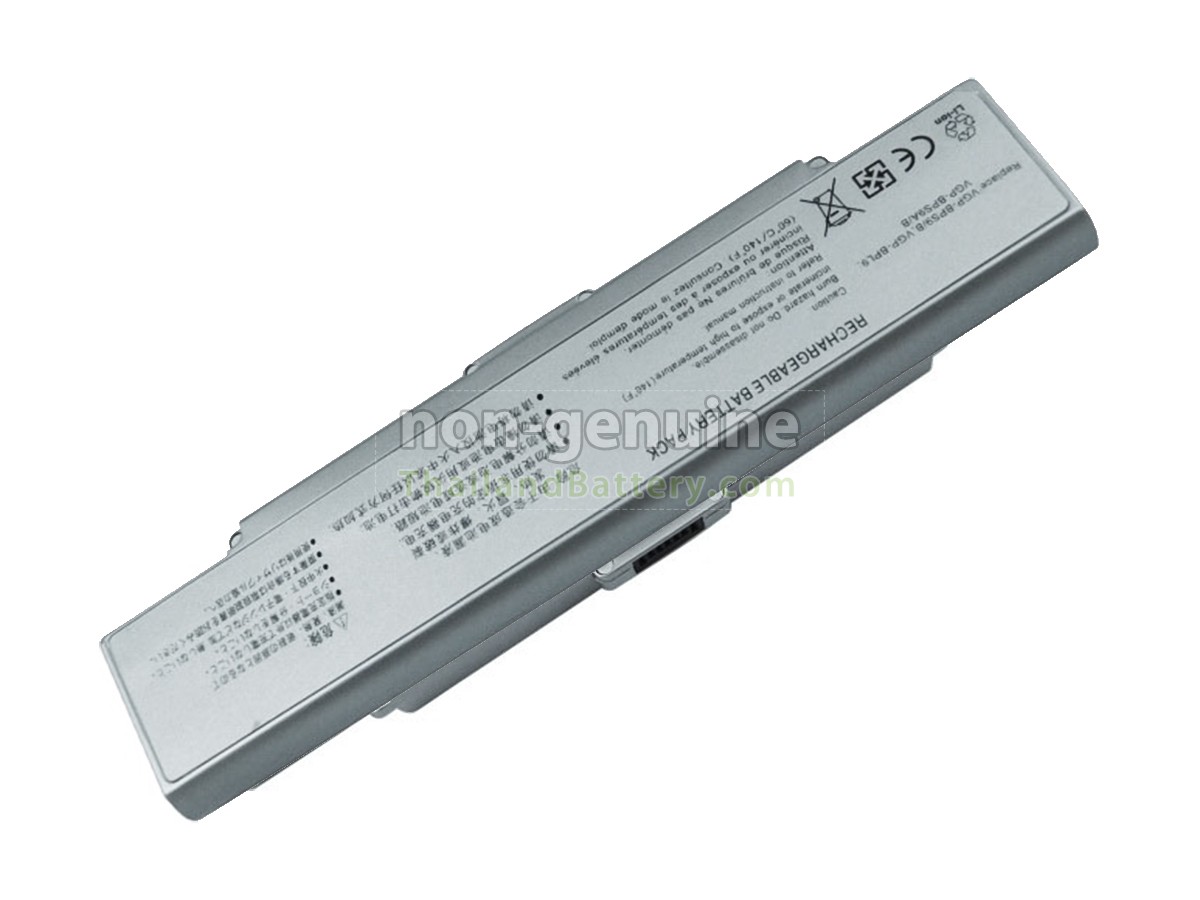 แบตเตอรี่สำหรับ Sony VAIO VGN-CR205E